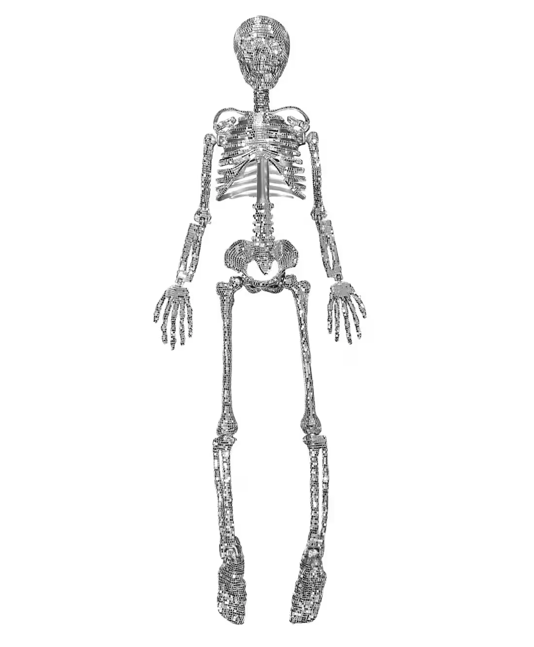 disco skeleton for halloween